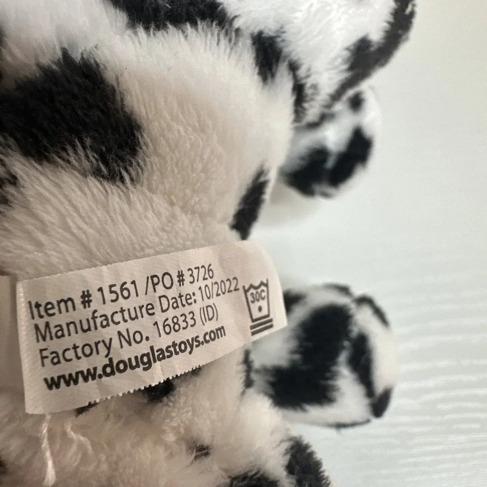 Douglas Cuddle Toys Checkers The Dalmation # 1561 Stuffed Animal Toy